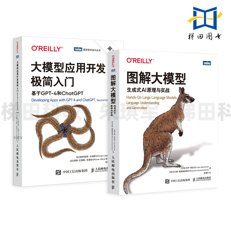 图解大模型-生成式AI原理与实+大模型应用开发极简入门-基于GPT-4和ChatGPT 大语言模型 Transformer DeepSeek 深度学习 百面 教程