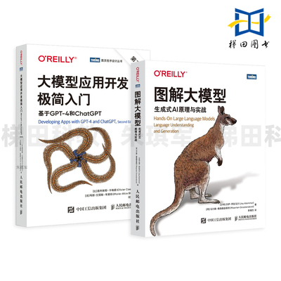 图解大模型-生成式AI原理与实+大模型应用开发极简入门-基于GPT-4和ChatGPT 大语言模型 Transformer DeepSeek 深度学习 百面 教程