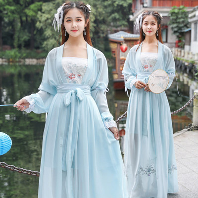 高档日常改良汉服古装汉