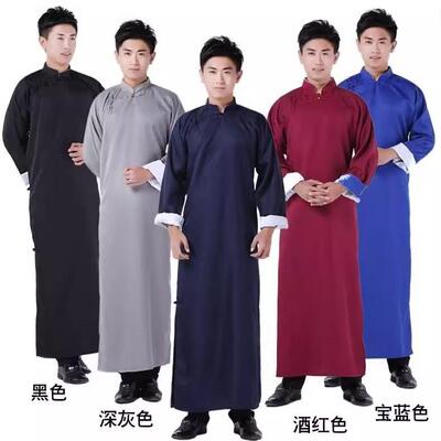 高档相声服装大褂快板服
