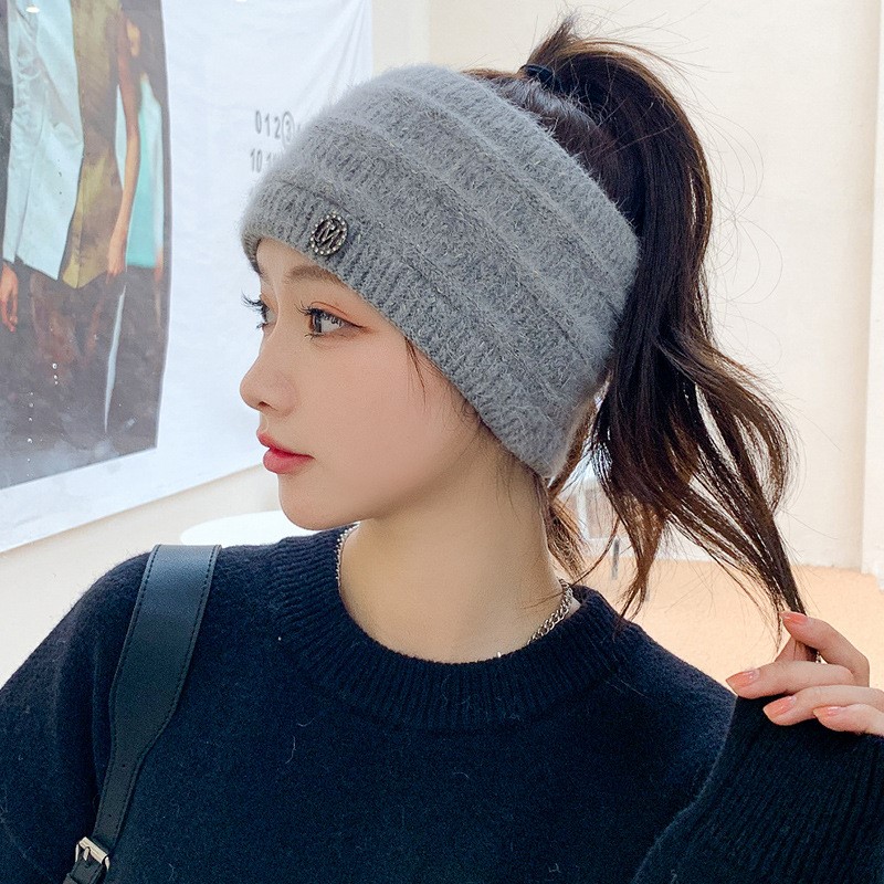 防寒头套抹额女保暖月子发带防风睡觉护脑门额头保暖产后专用秋冬