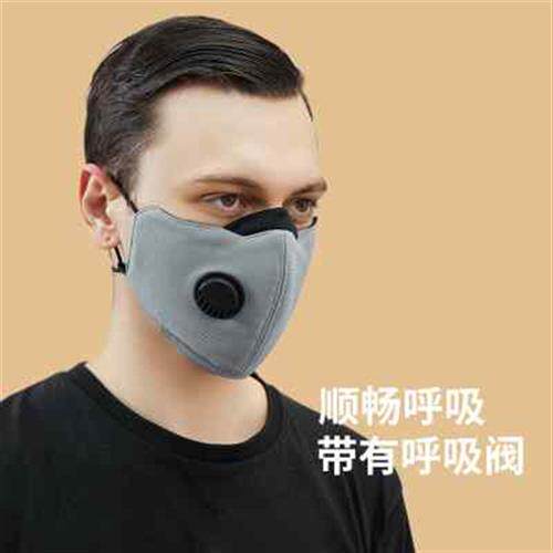 运动透气面罩防尘男女儿童成人独立包装跑步运动口罩运动员三层