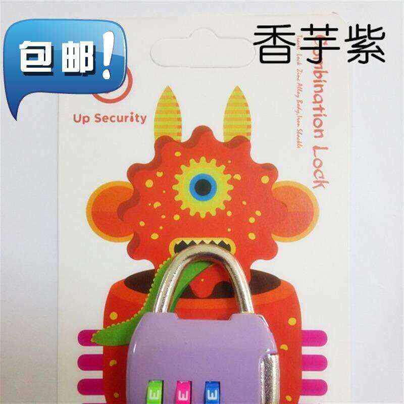 2021小锁头迷你金属密码锁卡通抽屉锁柜子锁儿童学生书包可爱小号