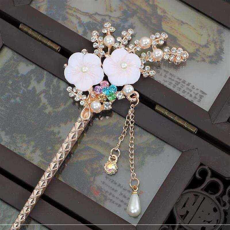 发簪方便甜观配饰品古典配饰发簮簪子古风汉代头饰女步摇布摇