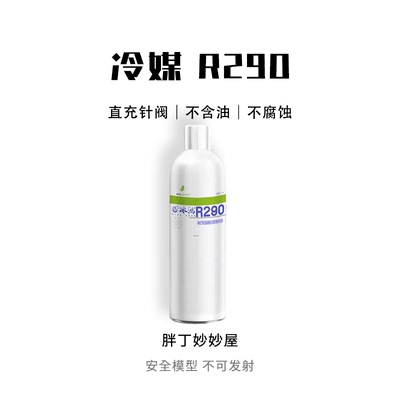 胖丁妙妙屋｜冰鸿R290冷媒380g无油直充针阀