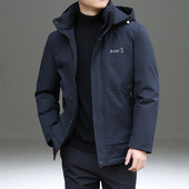 棉衣加厚保暖休闲商务棉袄冬装 中青年宽松大码 外套男 棉服冬季 男士