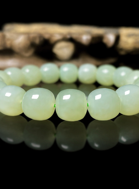 秀吧珠宝手串女和田玉渐变羊脂玉