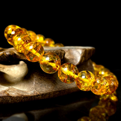 秀吧珠宝手串花珀蜜蜡琥珀