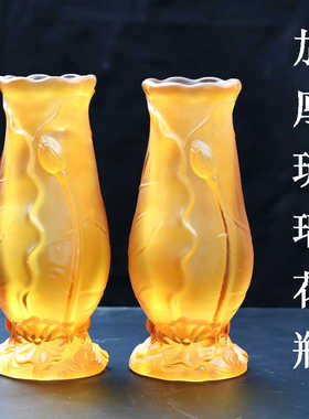 复古怀旧琉璃家居佛堂礼佛