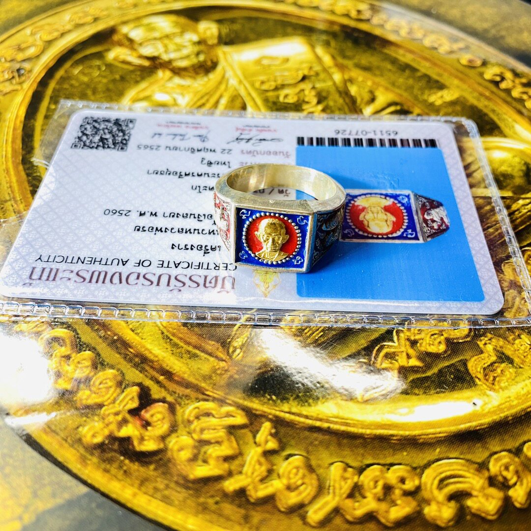 泰佛缘 龙婆瑞2560年瑞瑞亨亨版法戒金身男款顺丰直邮