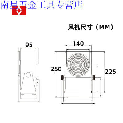 离子风机除静电工业台式离子风扇锐翼/SIMCO除静电负离子除尘风机