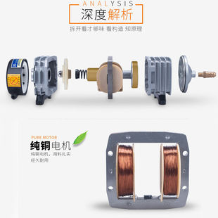 邦之丝五金可定制小型增氧泵卖鱼增氧机海鲜鱼池充氧泵大功率打氧