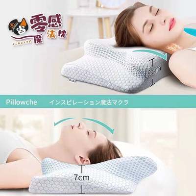 日本极眠枕头1极眠功能枕双面单人颈椎枕止鼾
