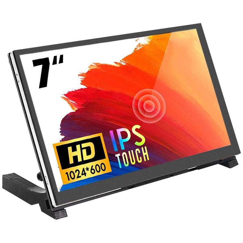 树莓派显示器寸高清触摸电容屏HDMI支持/B/B+电脑JetsonNano