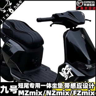 适用九号Mzmix/Nz/Fz/Fmix/F30一体座包双人坐垫短尾支架改装配件