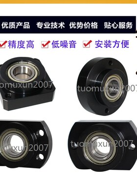 带扣环双轴承短型轴承座组件BGCEB BGCE SBGCE钢制切边法兰型