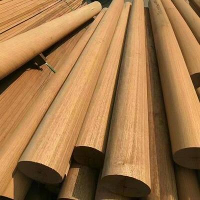 非洲菠萝格规格料现货厂家建筑工程用材防腐木原木菠萝格板材