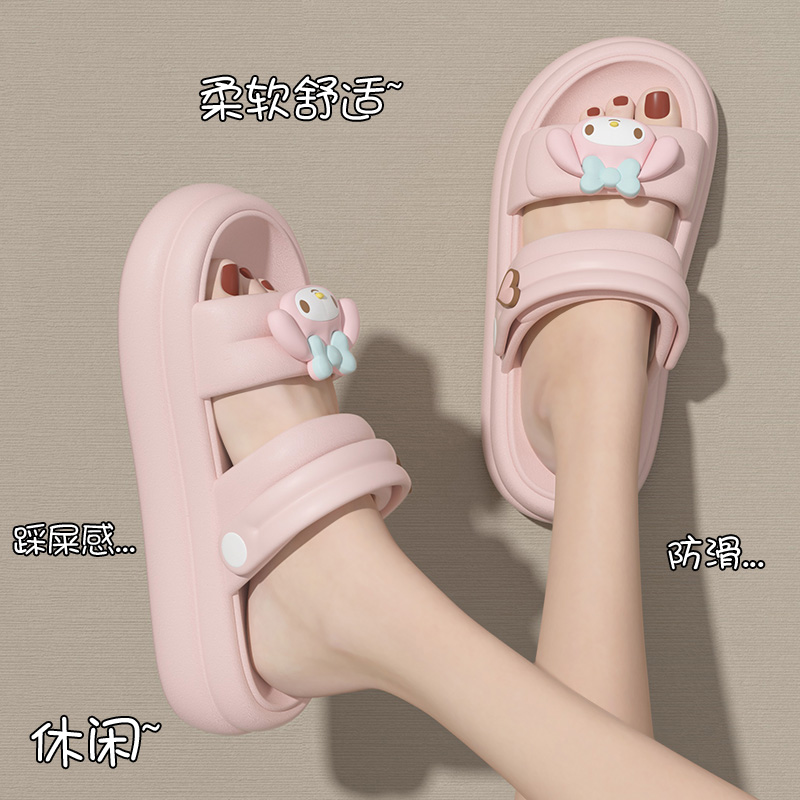 美乐蒂正版凉鞋女士2025新款外穿