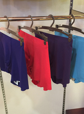 CASER凯撒内衣 专柜正品 男士莫代尔纯色平角内裤大红色 AE60680