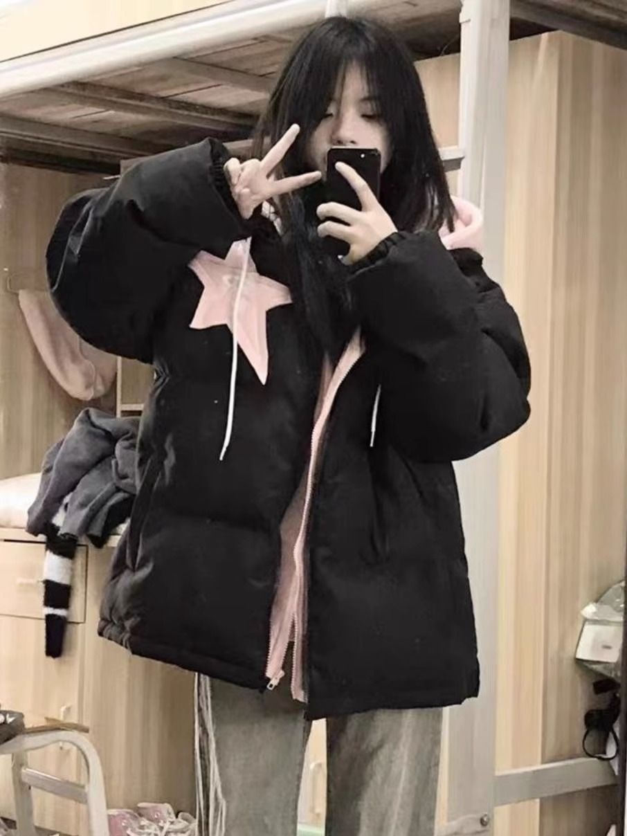 女大童外套冬季2023新款棉服洋气