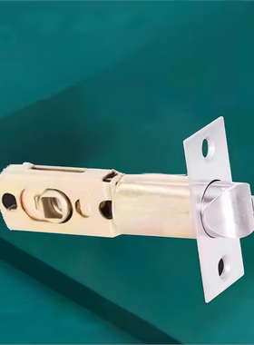 铝合金门三杆锁锁舌左右孔门锁配件锁芯卫生间可调锁锁舌锁心舌头