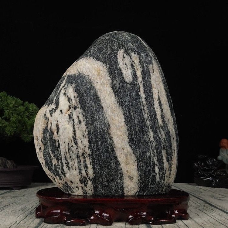 正宗泰山石敢当原石摆件