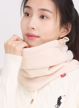 薇枫摇粒绒围脖男女通用多功能头帽御寒防风围巾睡觉小帽冬季骑行