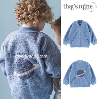 Thatsmine泰迪拉链夹克摇粒绒