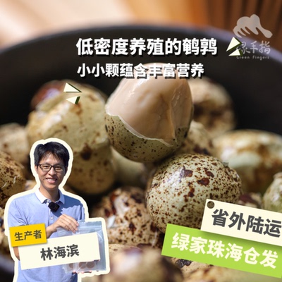 生态咸香/五香鹌鹑蛋软罐头100g/袋 200g/袋绿手指份额农园