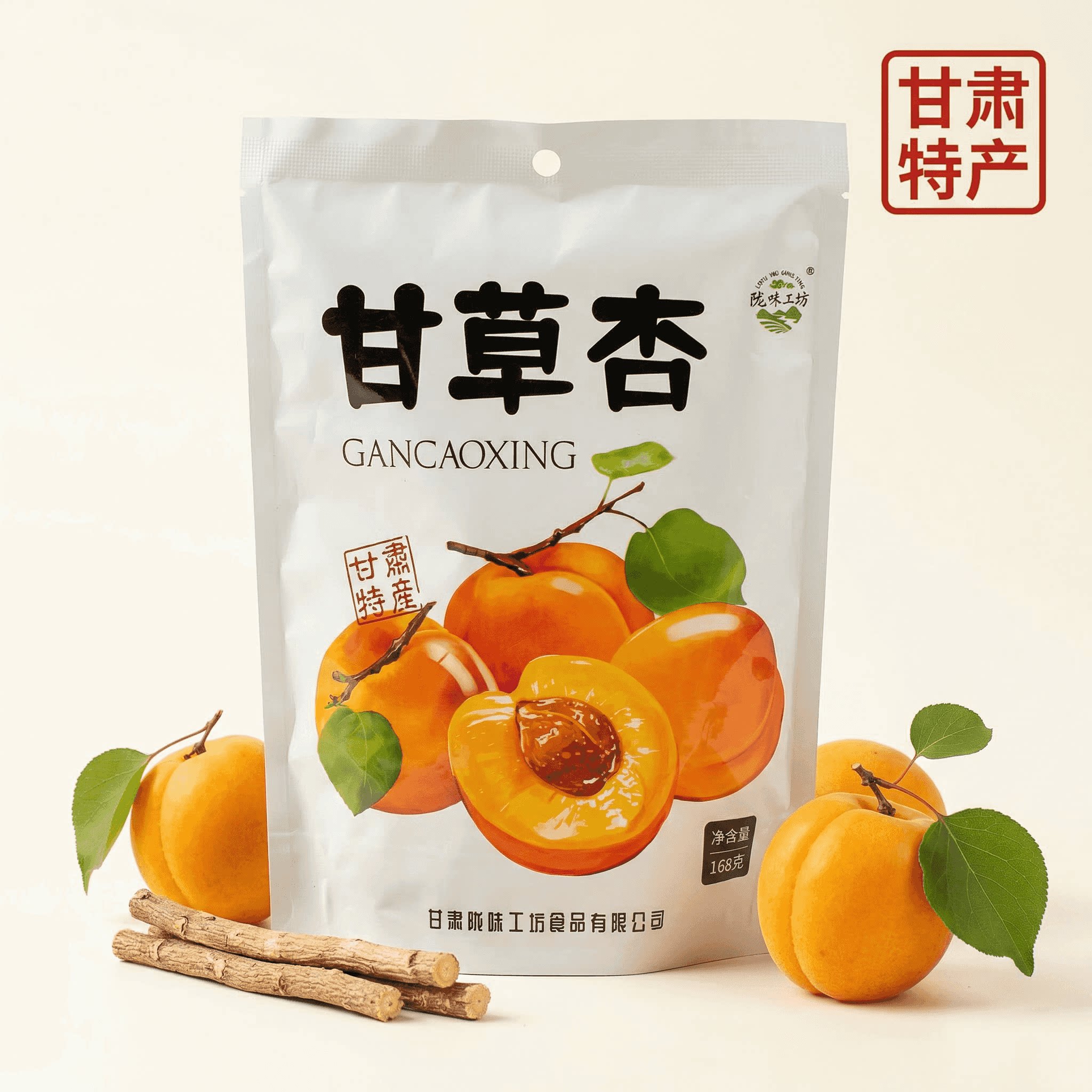 甘肃特产甘草杏风干杏甘草杏肉红杏肉传统老味道果脯小吃零食