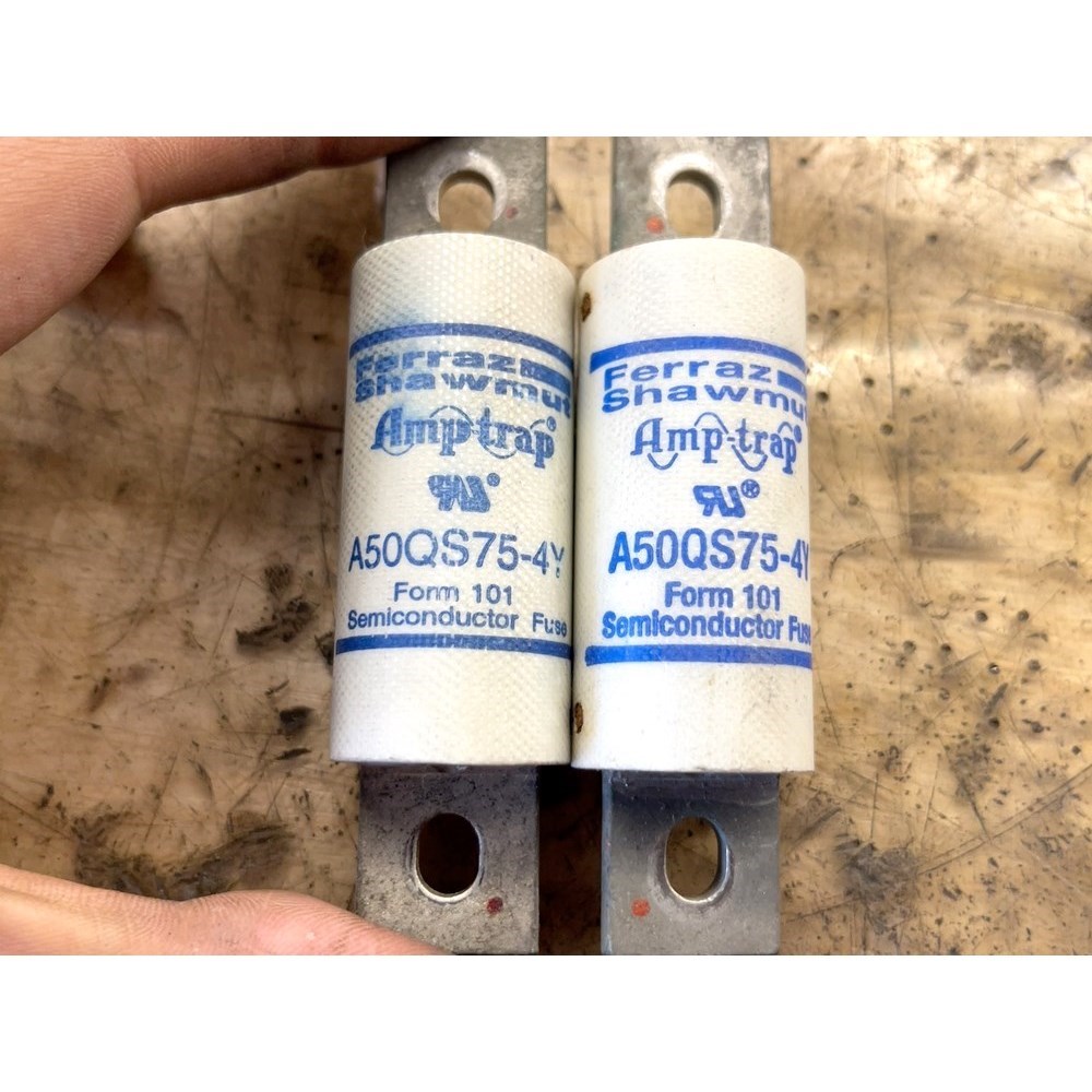 罗兰熔断器安川G7变频器用大保险 A50QS75-4Y 议价