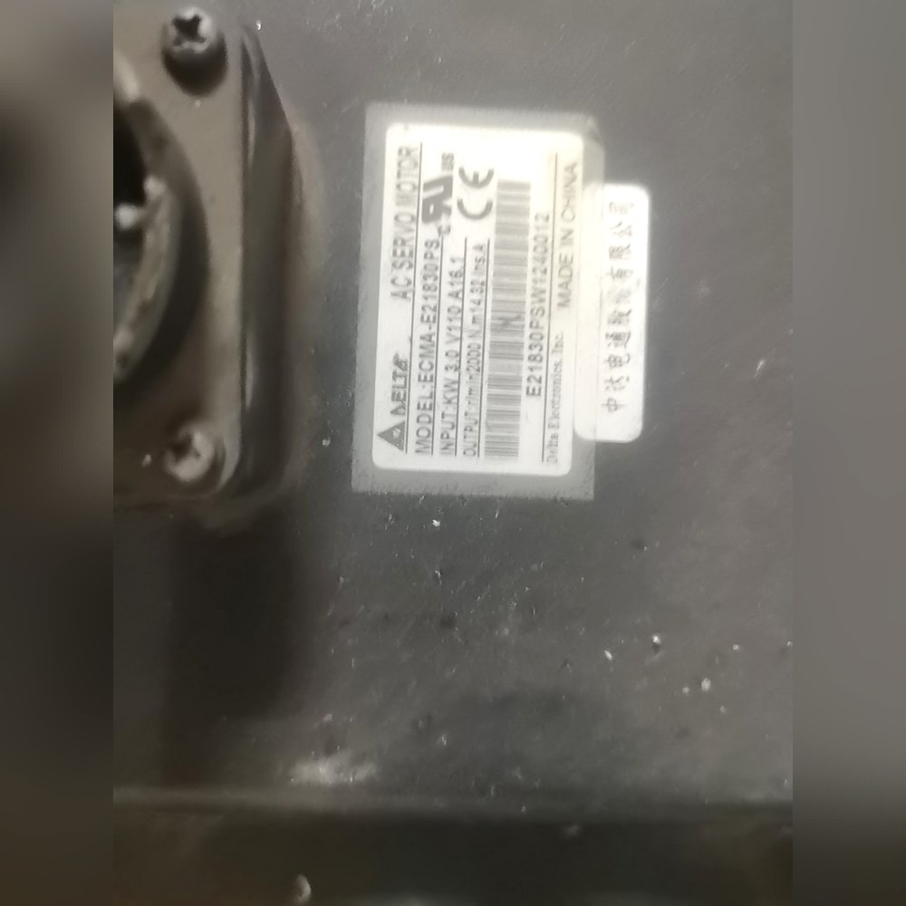 伺服电机E21830PS3KW实物拍摄包好不包邮. 议价