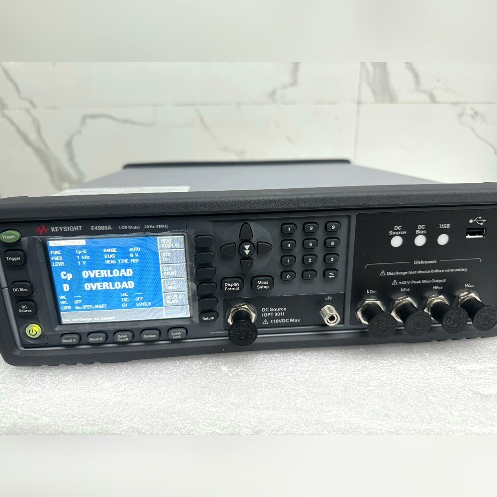 E4980A-2M黑机原装带包装.LCR表KEYSIG 议价