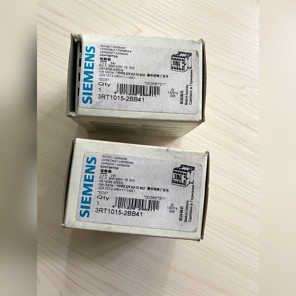 接触器 3RT1015-2BB41 货 数量2个 议价