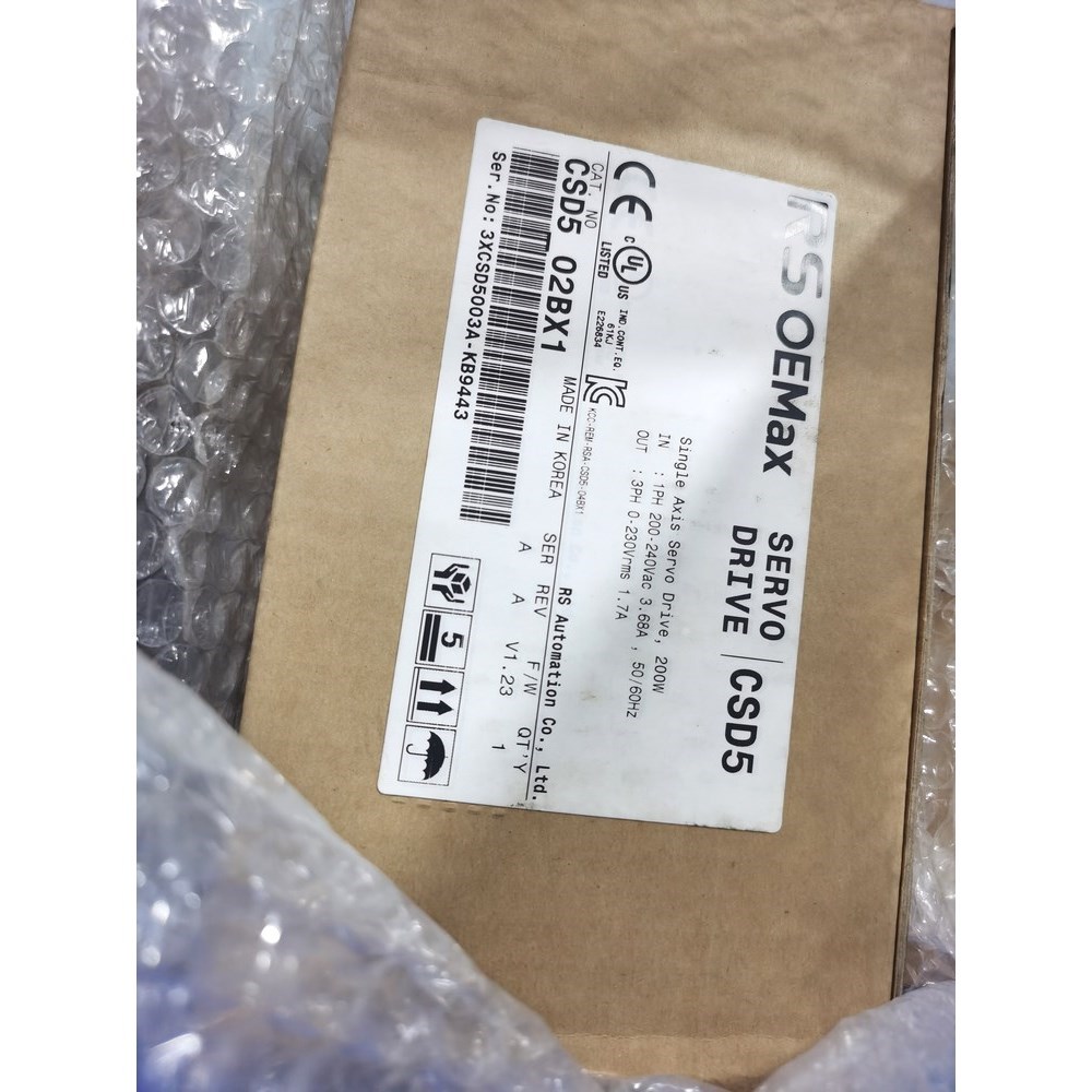 RS OEMAX CSD5-02BX1伺服驱动器原装 议价