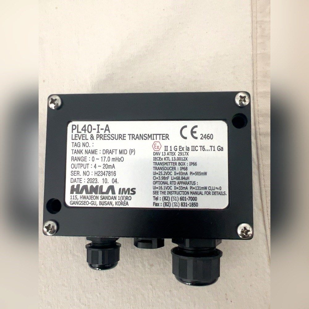 HANLA IMS压力传感器PL40-I-A适用 议价