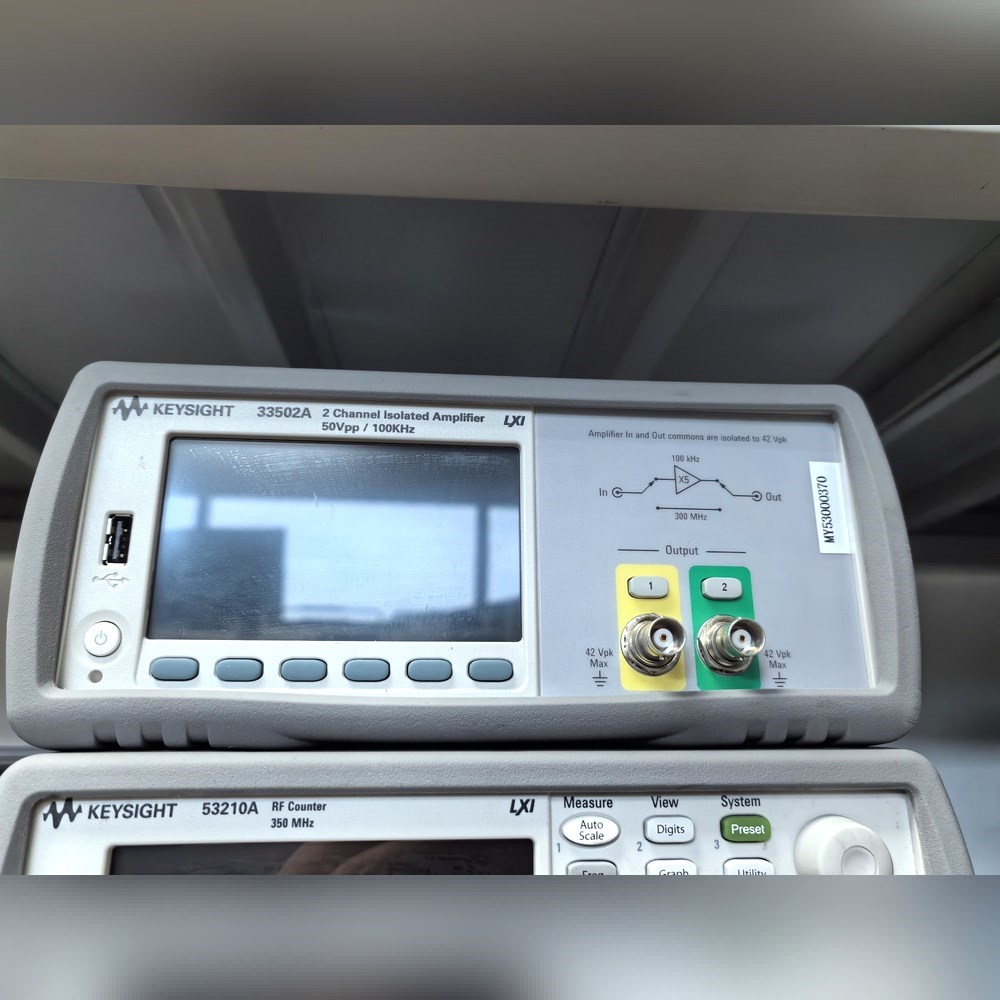 是德科技33502A双通道隔离放大器 50Vpp输出 功能正 议价