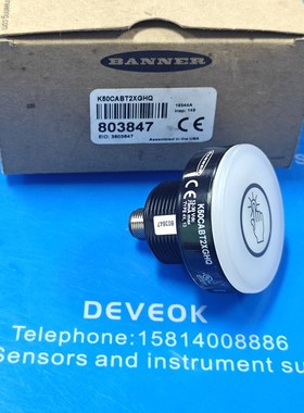 BANNER邦纳K50CABT2XGHQ触摸指示灯原装 议价