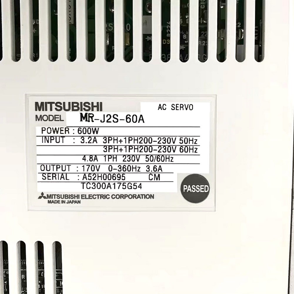 三菱驱动器MR-J2S-60B-S041U638 MR-J2 议价