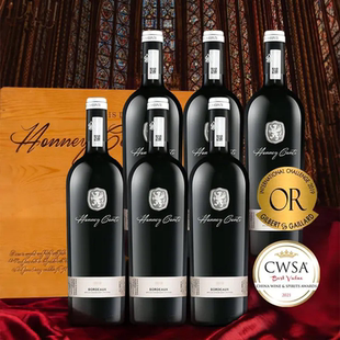 法国原装 6瓶 进口霍尼康帝天堂酒窖九号干红葡萄酒14.5度750ml