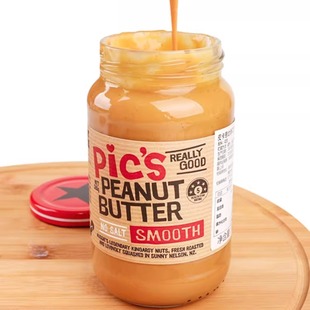 PICS皮卡思新西兰进口宝宝无添加糖海盐花生酱380g