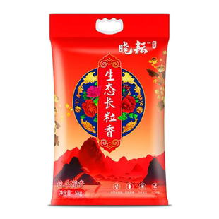 5kg 2.5kg 湖北原产一级大米新米 生态长粒香米 晓耘
