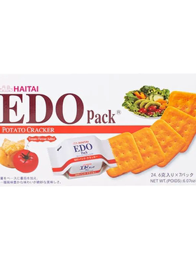 EDO pack 韩国进口马铃薯味饼干172g*2盒 零食下午茶酥性代餐饱腹