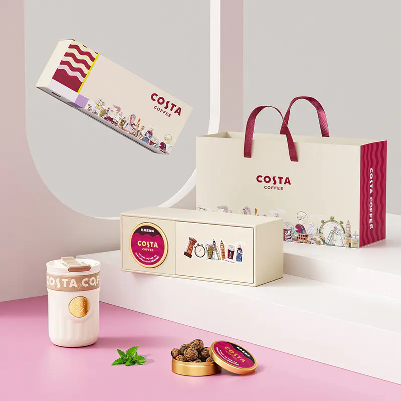 Costa Coffee/咖世家醇享时光咖啡杯咖啡糖礼盒C- S003T图片
