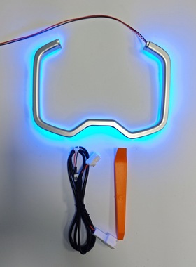 适用于2019至2024年荣放威兰达水杯灯蓝色红色白色无损安装