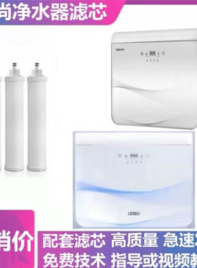 LESSO领尚净水机LS315DR 314DR LS313AR滤芯PP棉活性炭配套