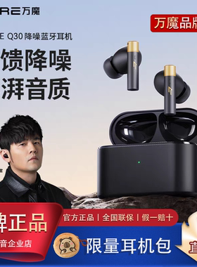 1MORE/万魔 Q30真无线蓝牙耳机ANC主动降噪音乐游戏低延时重低音