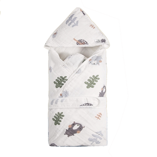 初生婴儿抱被产房包巾新生儿包被春秋纯棉纱布夏季薄款宝宝小被子