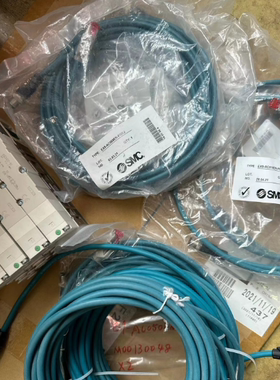 SMC全新原装阀岛通讯线EX90-AC010EN-PSRJ正品！