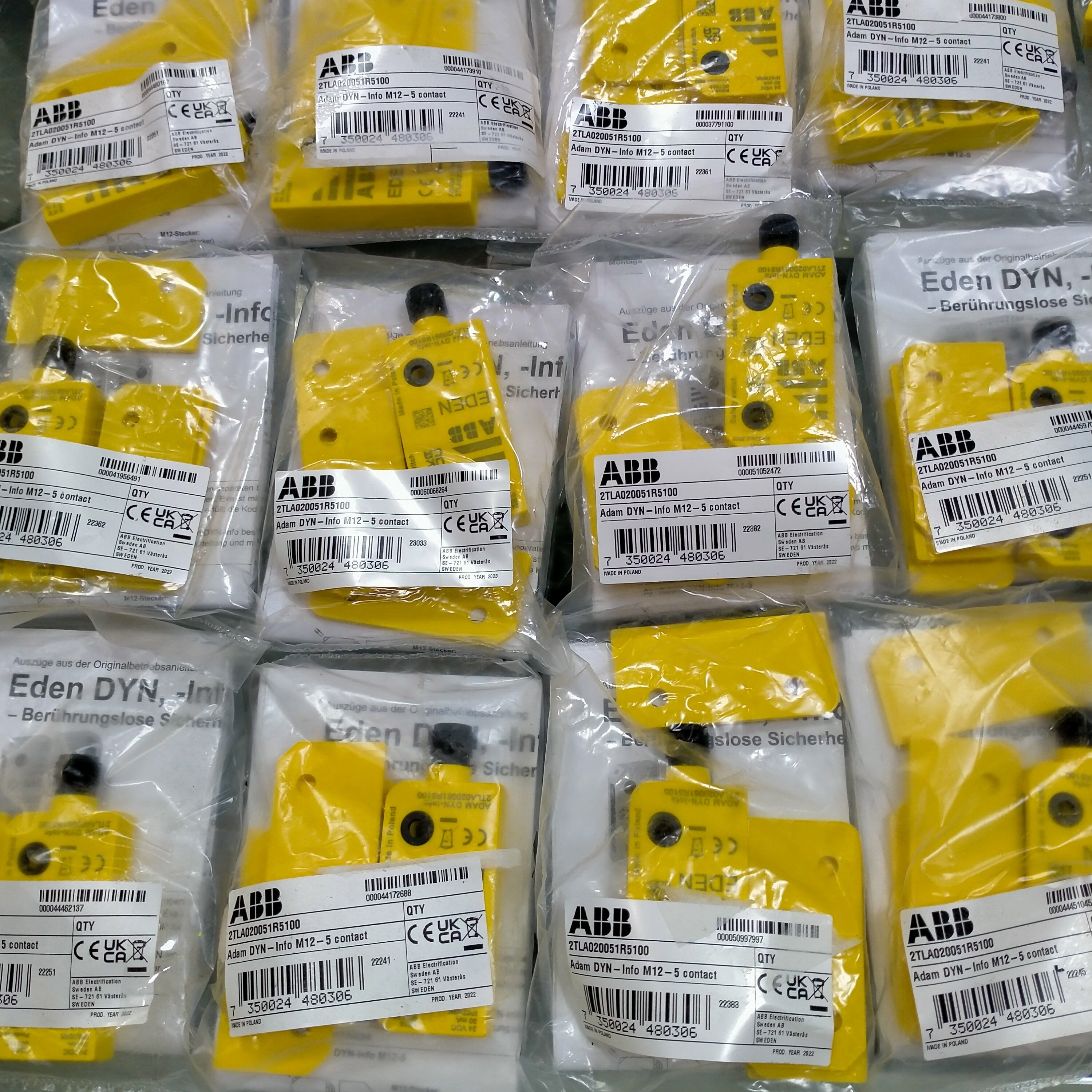 2TLA020051R5100ABB安全门禁开关JOKAB SAFETY EDEN EVA ADAM